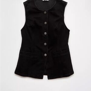 American Eagle Denim Vest